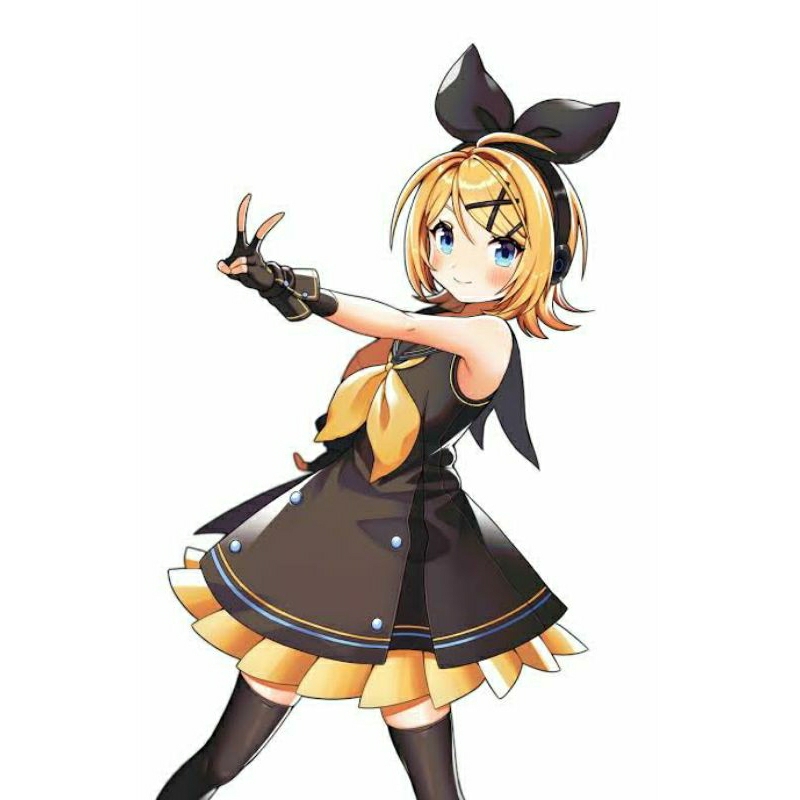 Bando Kagamine Rin [ Hitam ]