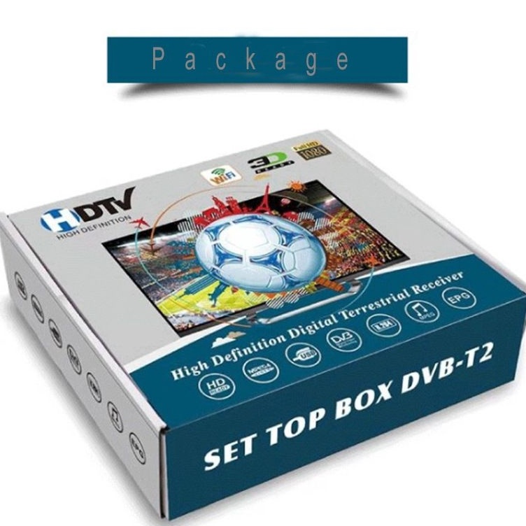 STB TV Digital Set Top Box DVBT2 Alat Menangkap Siaran Digital Terrestrial DvbT2 High Definition u P