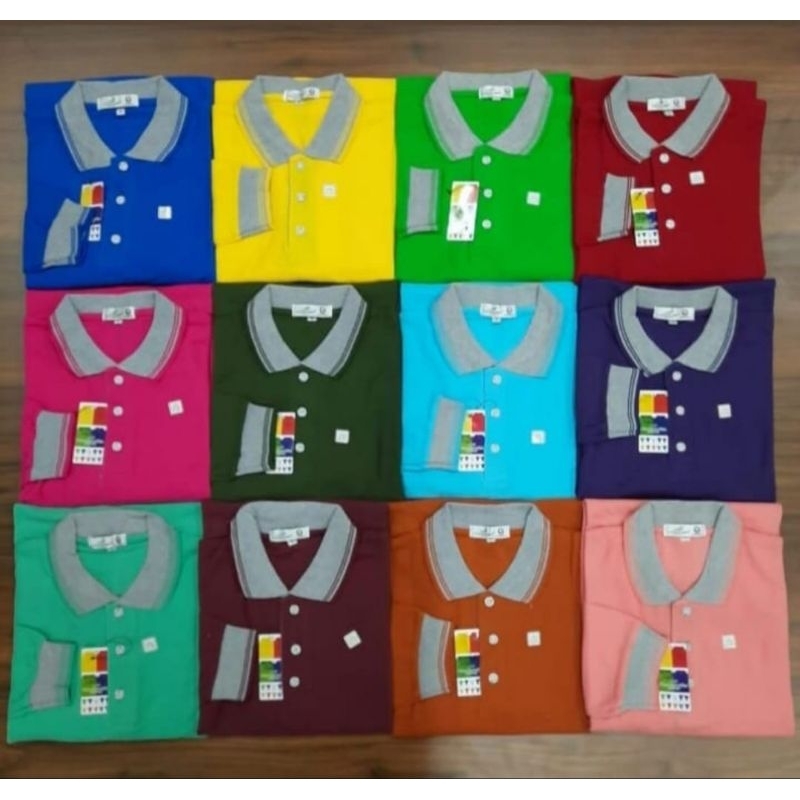SS-KAOS POLO LENGAN PANJANG S-XXXL//POLO UNISEX//POLO SERAGAM//LAKOS KERAS DEWASA KANCING TIGA