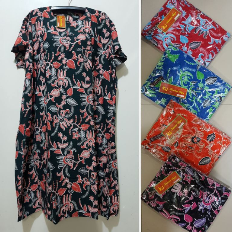 GROSIR  YULI  DASTER JUMBO LD 13  15 CM PB 11 CM BATIK KENCANA UNGU LABEL COKLAT KUC