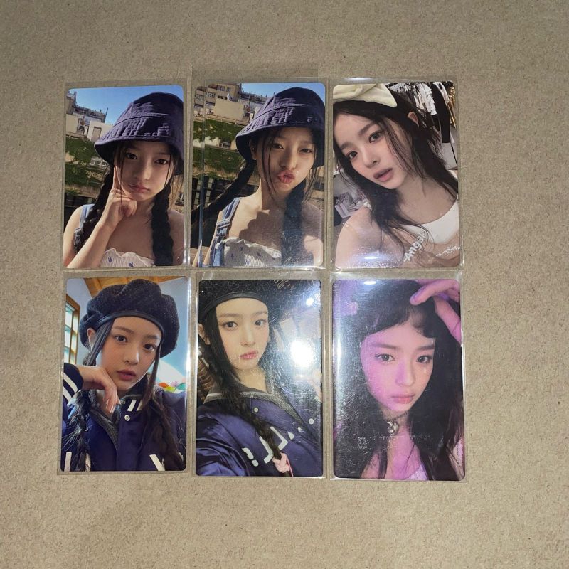 PC Photocard Newjeans Hanni Bucket Get up Pita Bunnies Camp Membership Online Weverse Official Minji