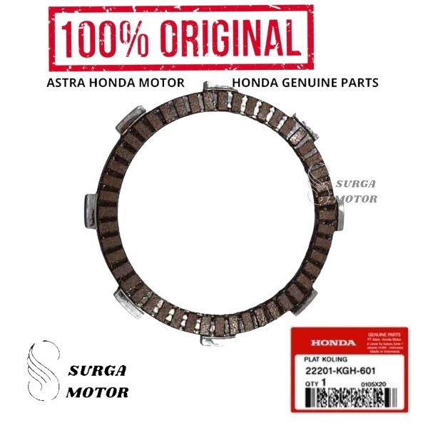 Kampas Kopling Disc Clutch Untuk  CB150R Old Lama Streetfire CBR150R CS1 CS One (pcs)      22201-KGH