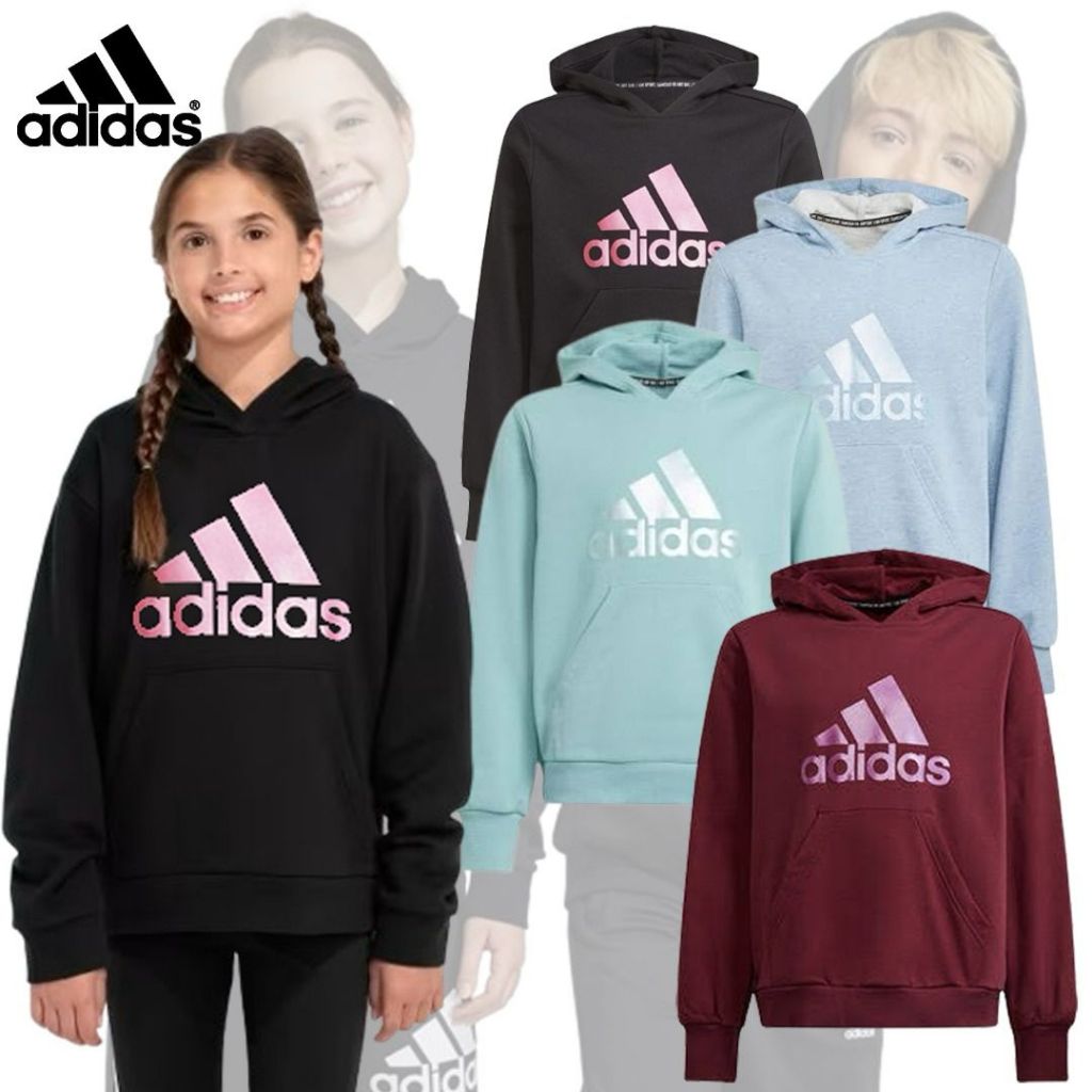 Sweater Hoodie Unisex Anak Perempuan Laki-laki Original Branded Adidas