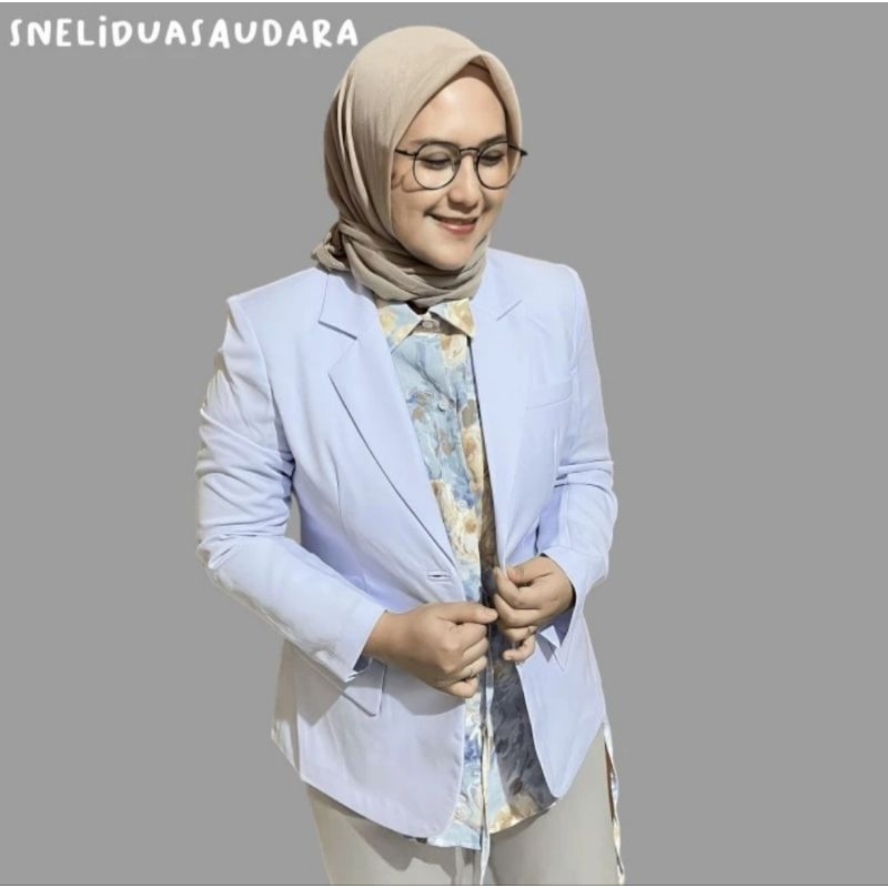 DUA SAUDARA JAS DOKTER CEWEK LENGAN PENDEK BAHAN PLATINUM