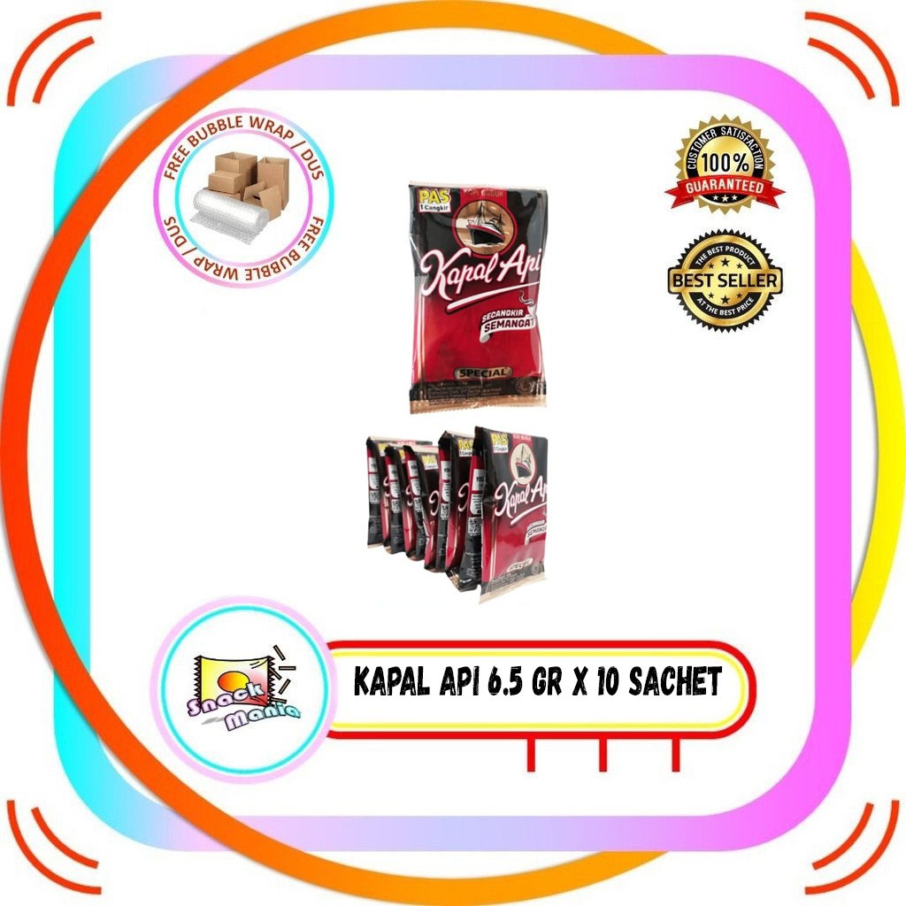 

Kapal Api Special Kopi Bubuk Sachet Merah ~ 10 Sachets x 6.5 gram