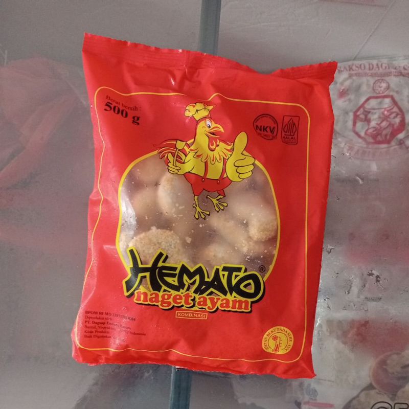 

Hemato naget ayam 500 gr