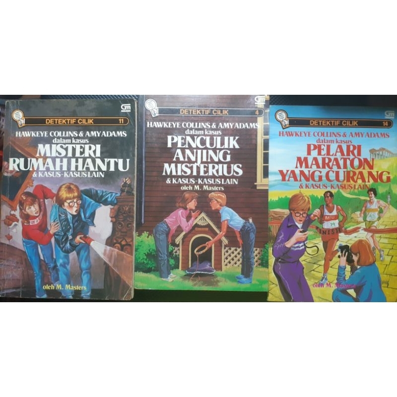 Novel Detektif Cilik Hawkeye dan Amy