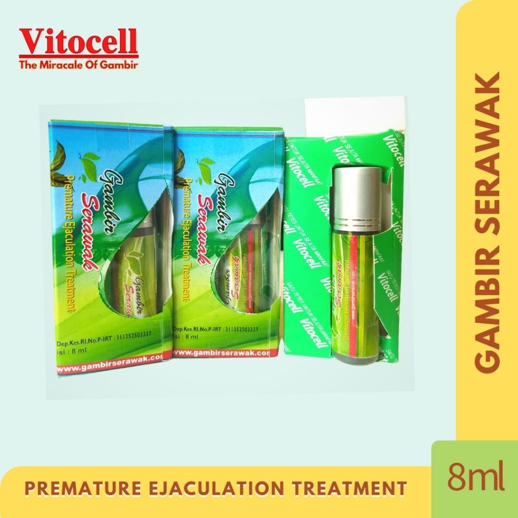 Obat oles pria tahan lama Gambir Serawak Malaysia original Roll-on ampuh asli PRIVASI AMAN