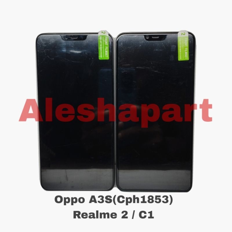 Lcd Oppo A3S (Cph1823) / Realme C1 / Realme 2 Fullset Frame Ori