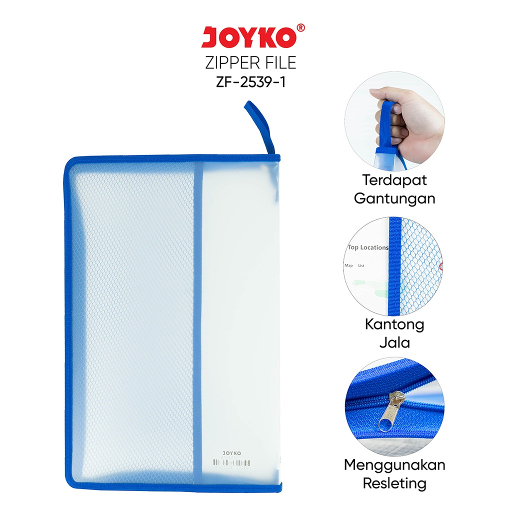 

Zipper File ZF-2539-1 (F4) Jala Joyko