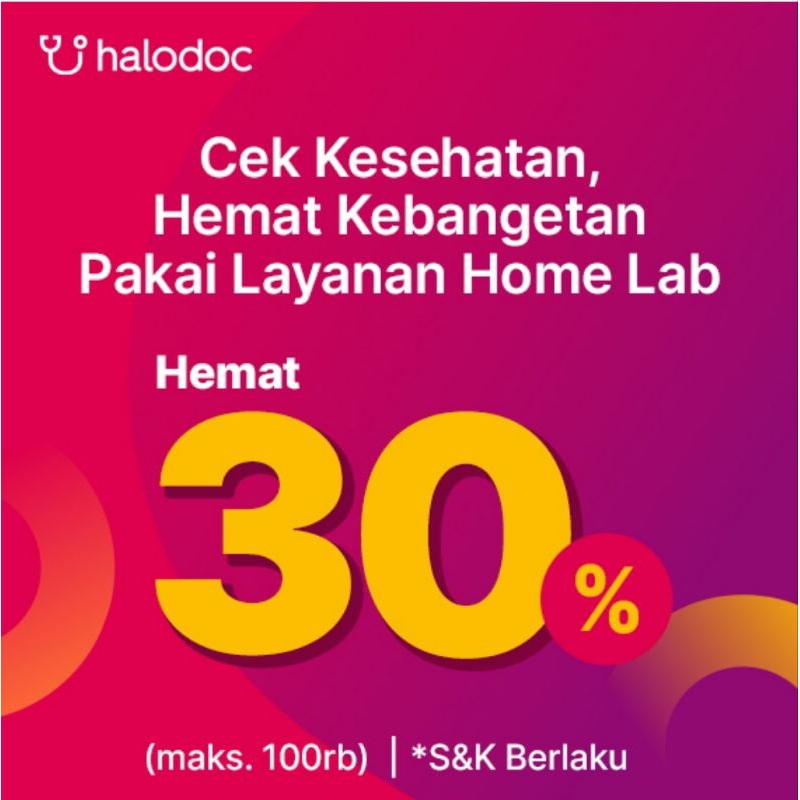Voucher Diskon Halodoc Home Lab