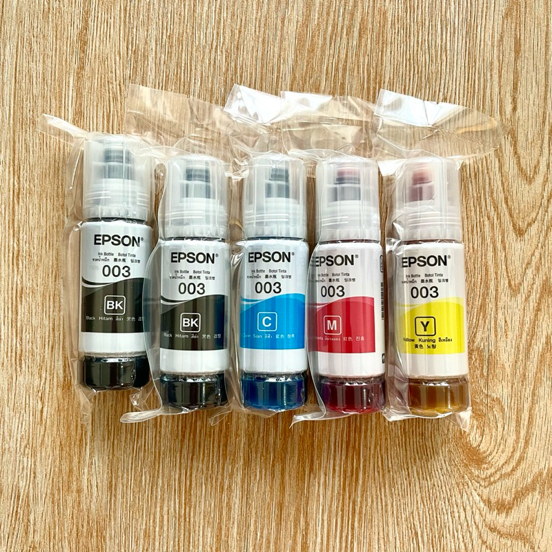 Tinta epson original 003 L3256 L3250 bawaan printer