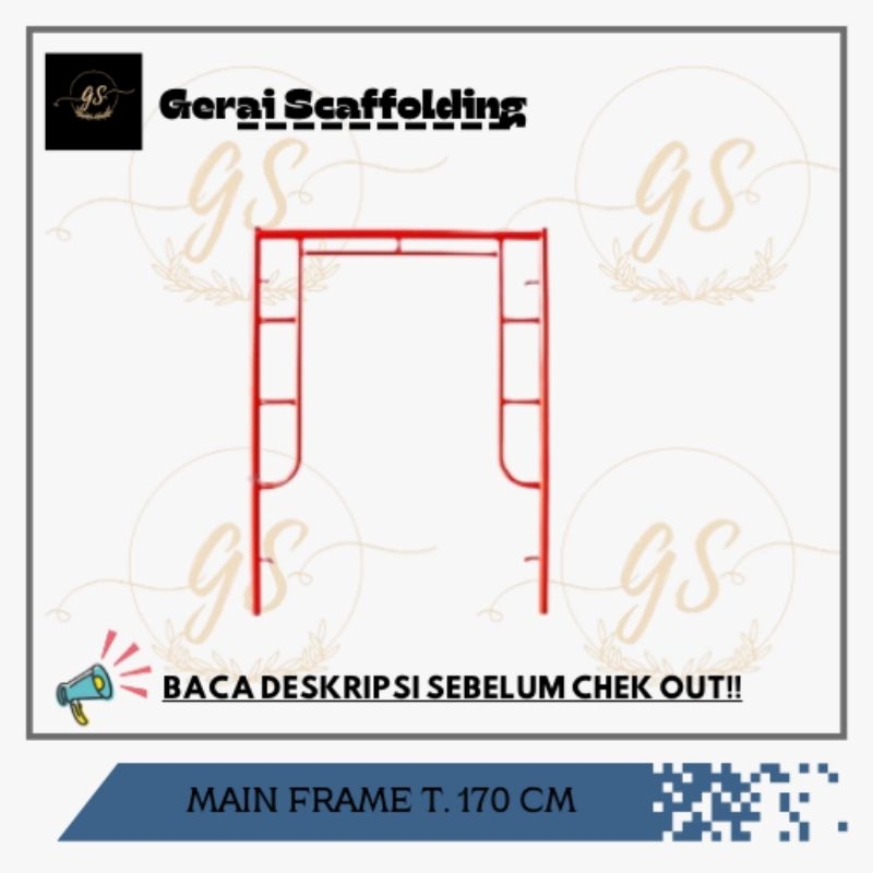MAIN FRAME SCAFFOLDING MERK SM