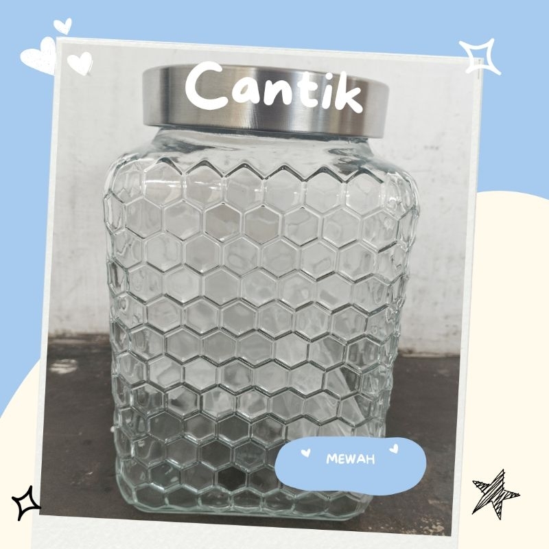 toples kaca cantik ( toples kombucha)