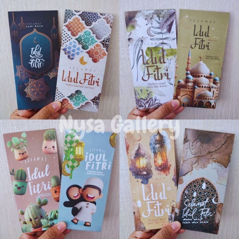 

Amplop Lebaran Idul Fitri Premium (isi 4 psc/bahan tebal/ Uang tanpa dilipat)