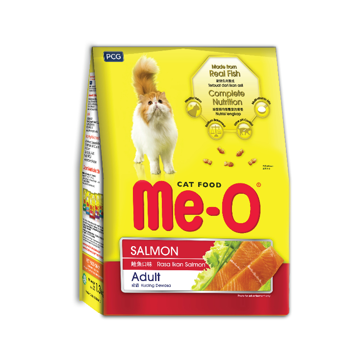 MEO ADULT Salmon Pakan Kucing Dewasa