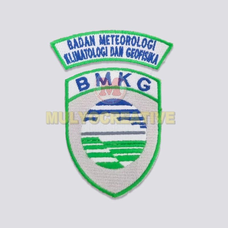 Logo Bordir BMKG - Bed Bordir BMKG