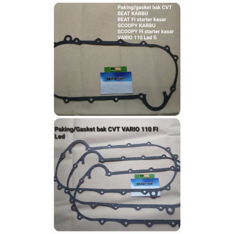 1 PCS//5 PCS PAKING/GASKET BAK CVT  BEAT KARBU/FI=SCOOPY KARBU/FI starter kasar