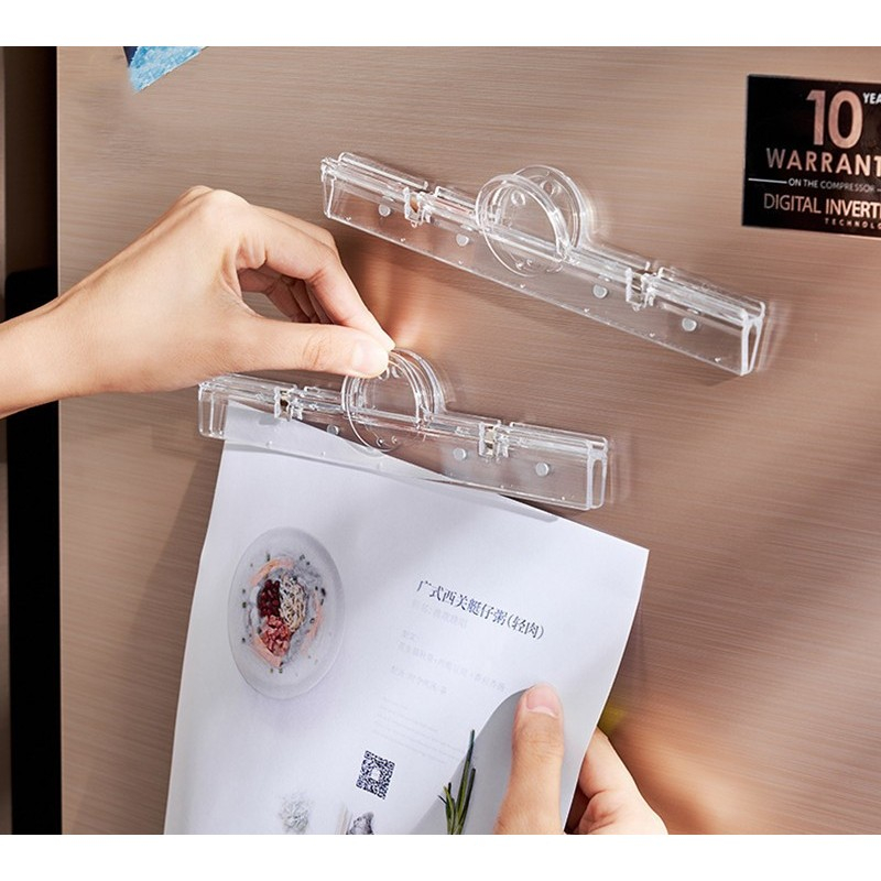 

Jepit Magnet Kulkas Kertas A4 File Transparan