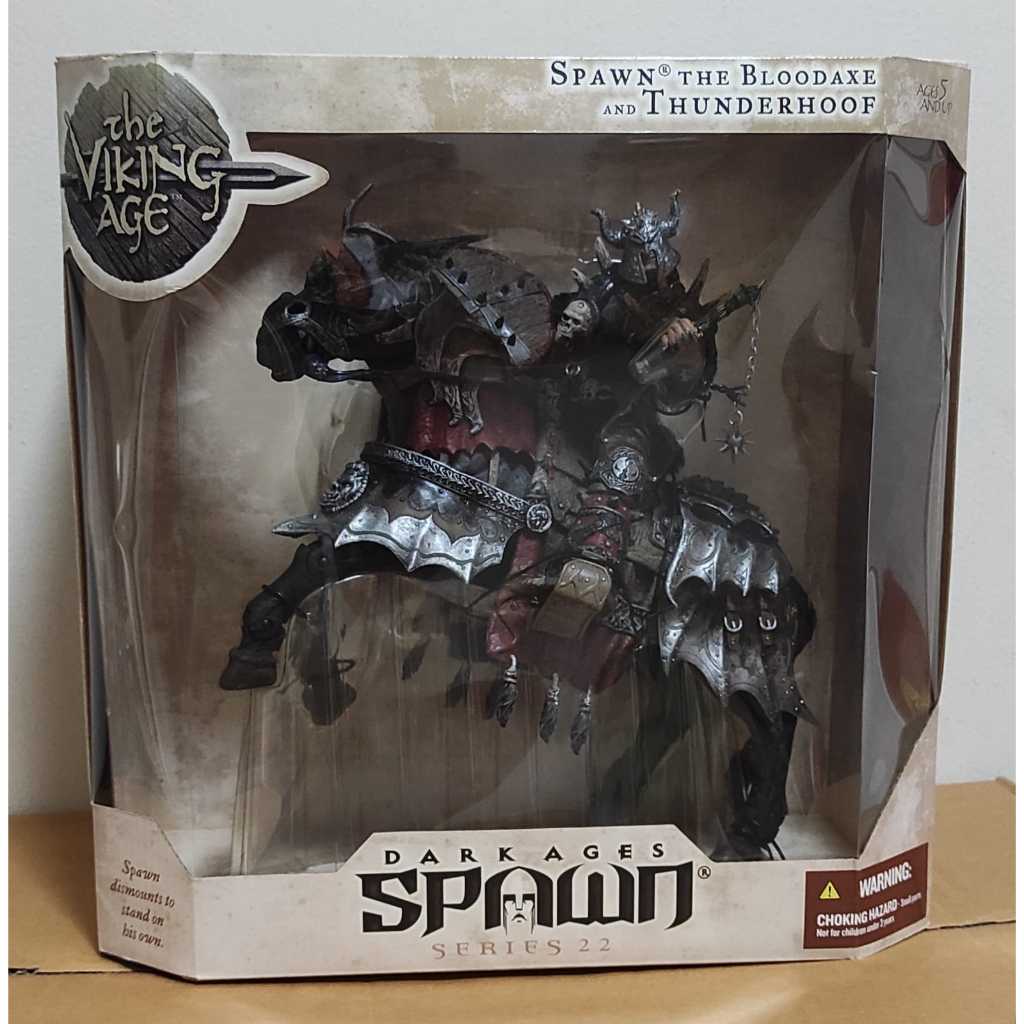 Spawn Series 22 Deluxe Boxed Set | Spawn The BloodAxe and Thunderhoof | US Card