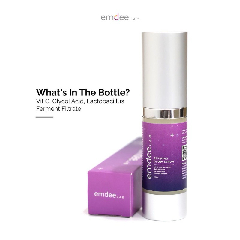 Jastip Emdee Lab Refining Glow Serum