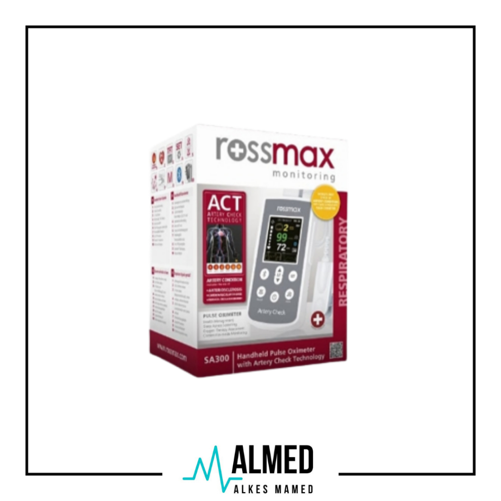 Pulse Oximeter SA300 Adult Probe Palpus Handheld Rossmax / Alat Ukur Kadar Oksigen / Alat Ukur Detak