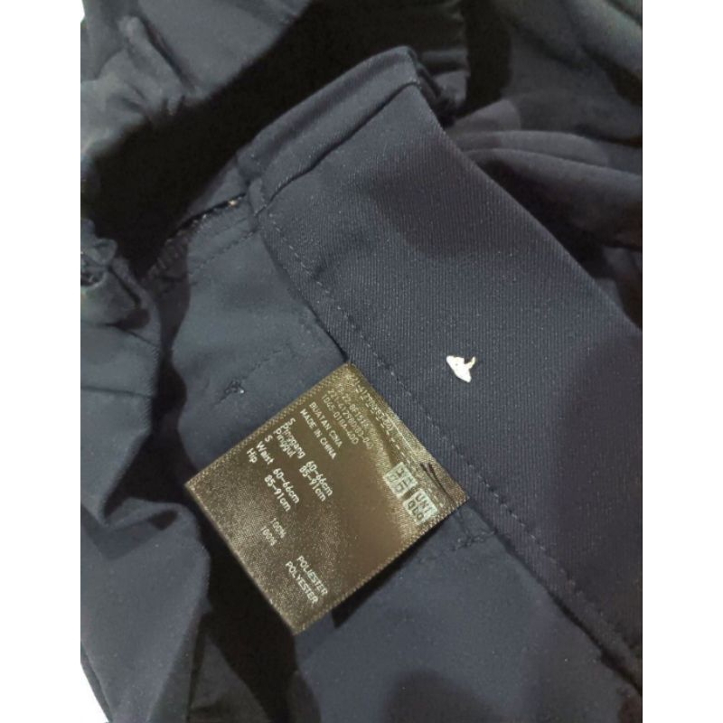 Uniqlo celana angkle navy