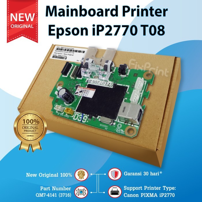 Board Motherboard Printer Canon IP2770 Original Cabutan Mainboard IP 2770 ip2770
