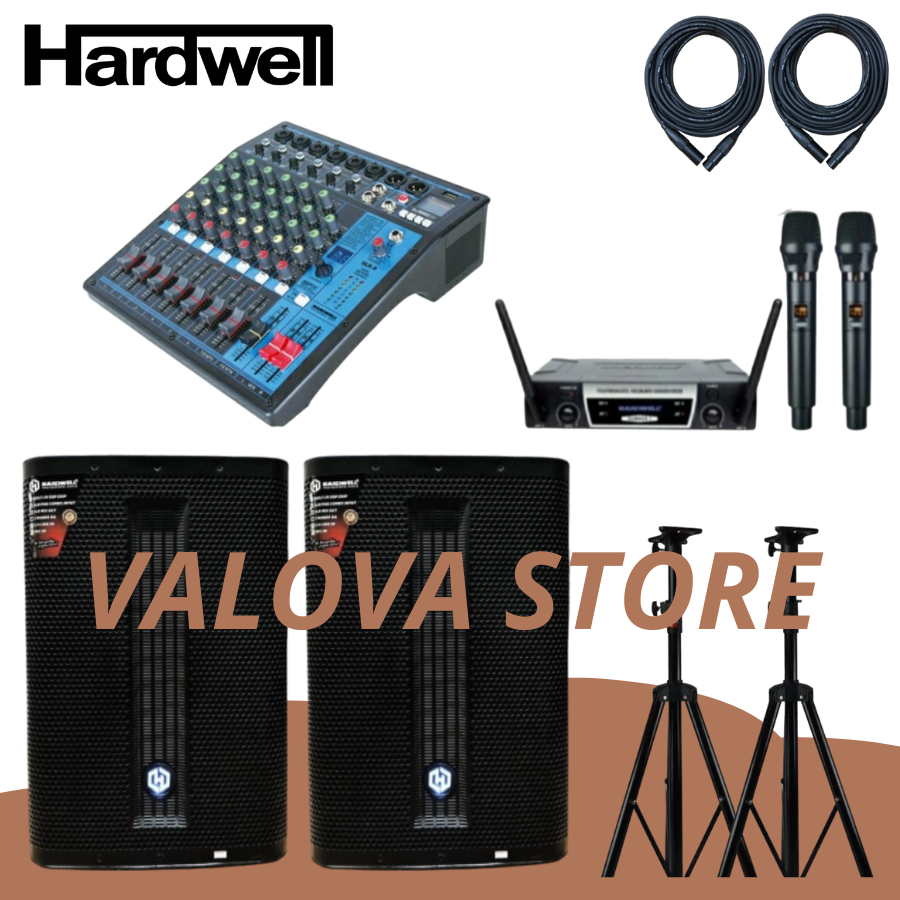 Paket 14 soundsystem outdoor HARDWELL Ultra 15 PRO + HARDWELL SLK 8