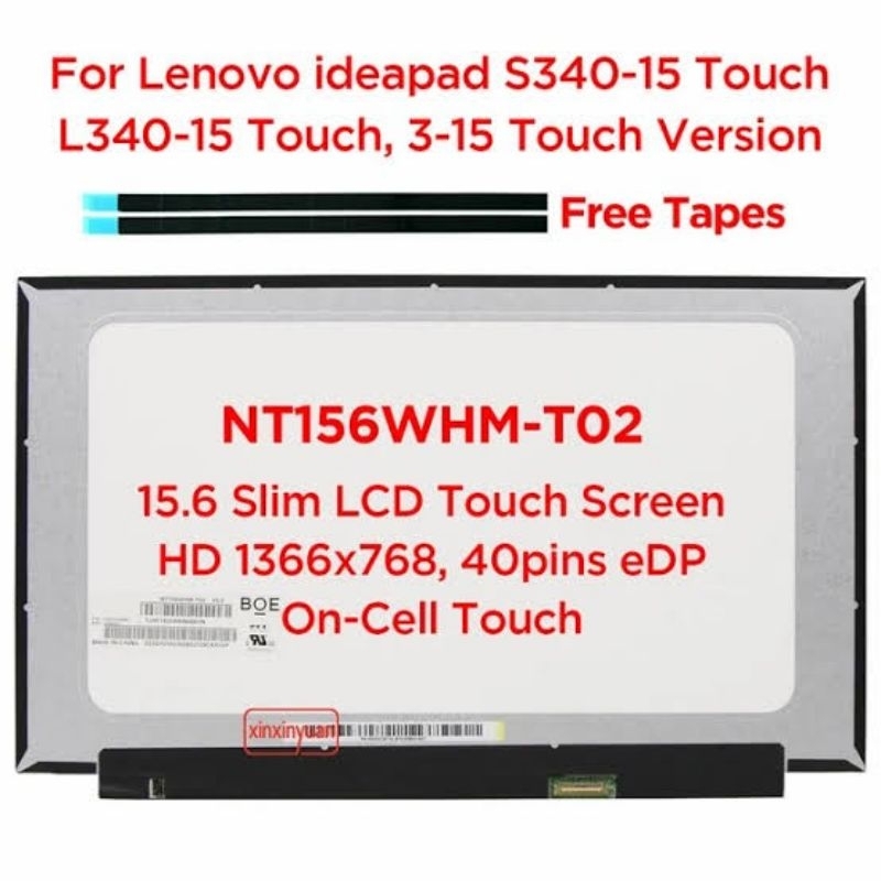 LED LCD TOUCHSCREEN LENOVO IDEAPAD S340-15 L340-15