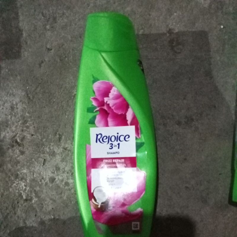 rejoice 3in1 shampo frizz repair 340ml/450ml exp.07.26