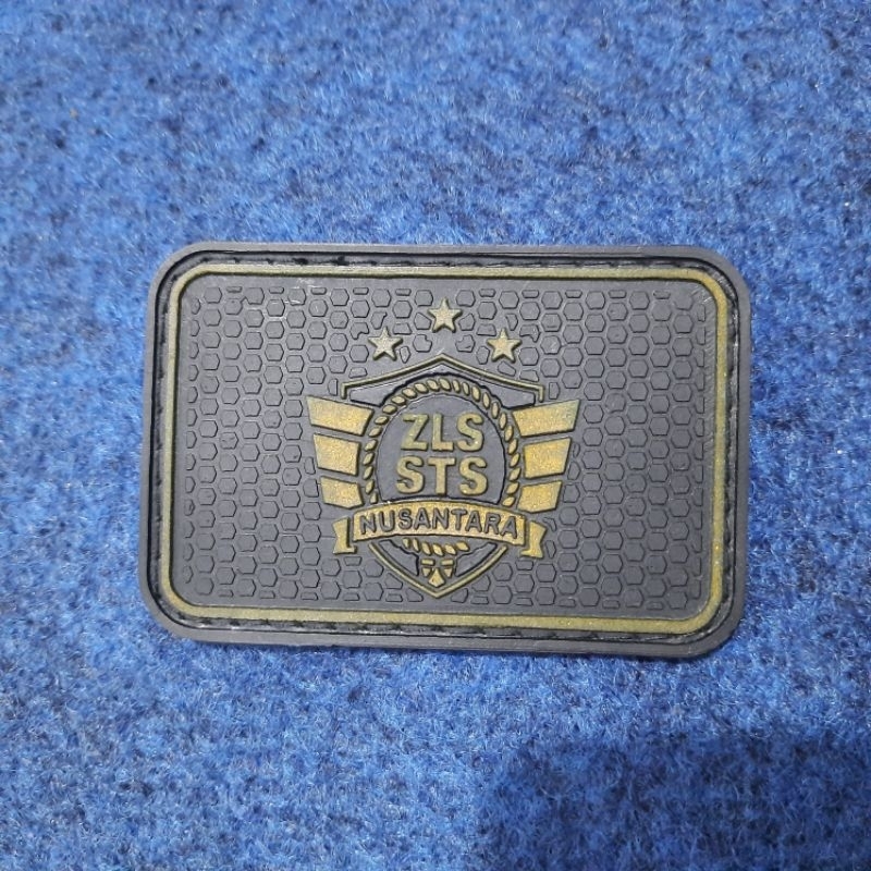 Emblem Patch Rubber ZLS STS NUSANTARA