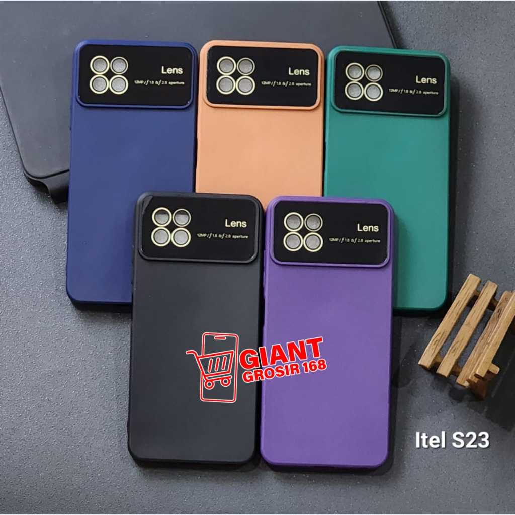 Itel S23 Itel S23 Plus Case Cover Big Lens Case Macaron Itel S23 Itel S23 Plus