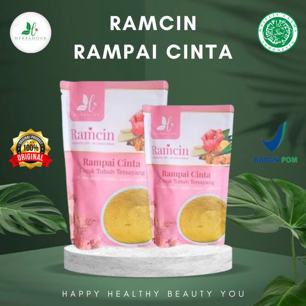 

HERBALOV RAMCIN SUPLEMEN KESEHATAN KECANTIKAN DIET DBH BELI 10 FREE MADU MANDJA