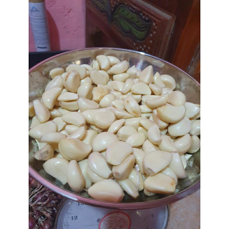 

bawang putih kupas /500gr