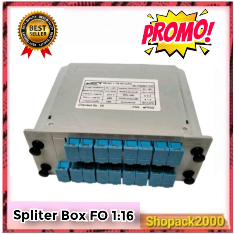 Kabel FO Splitter 1:16 Box SC/UPC | Splitter PLC Box 1:16 SC/UPC