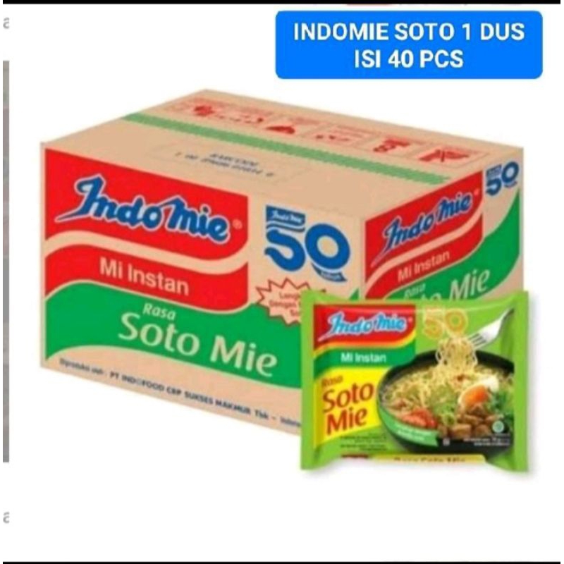 

indomie soto 1 dus ( 40 pcs )