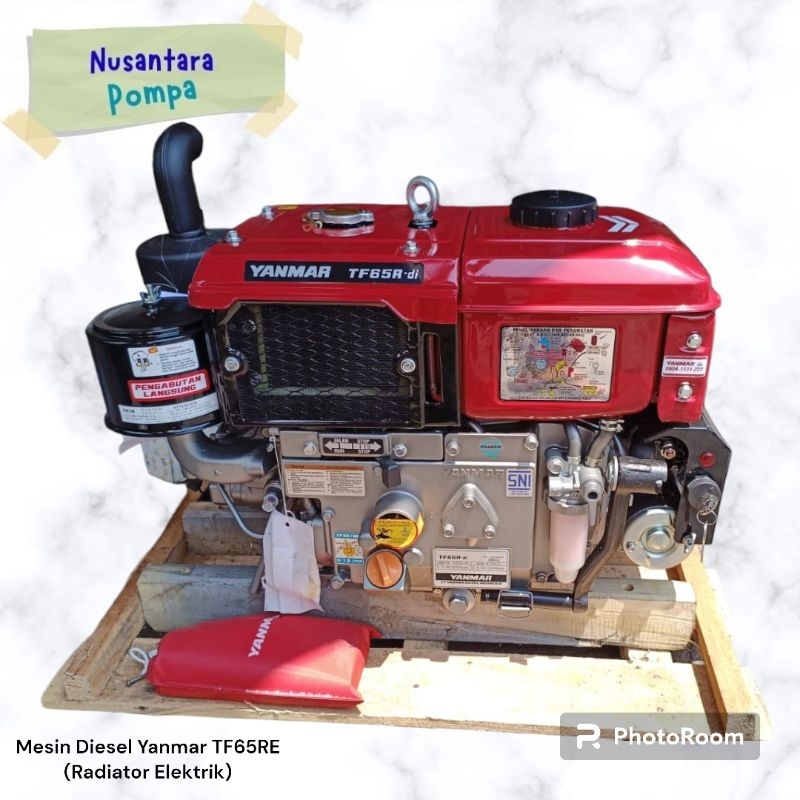 Mesin Diesel Yanmar TF65RE (Radiator Stater)
