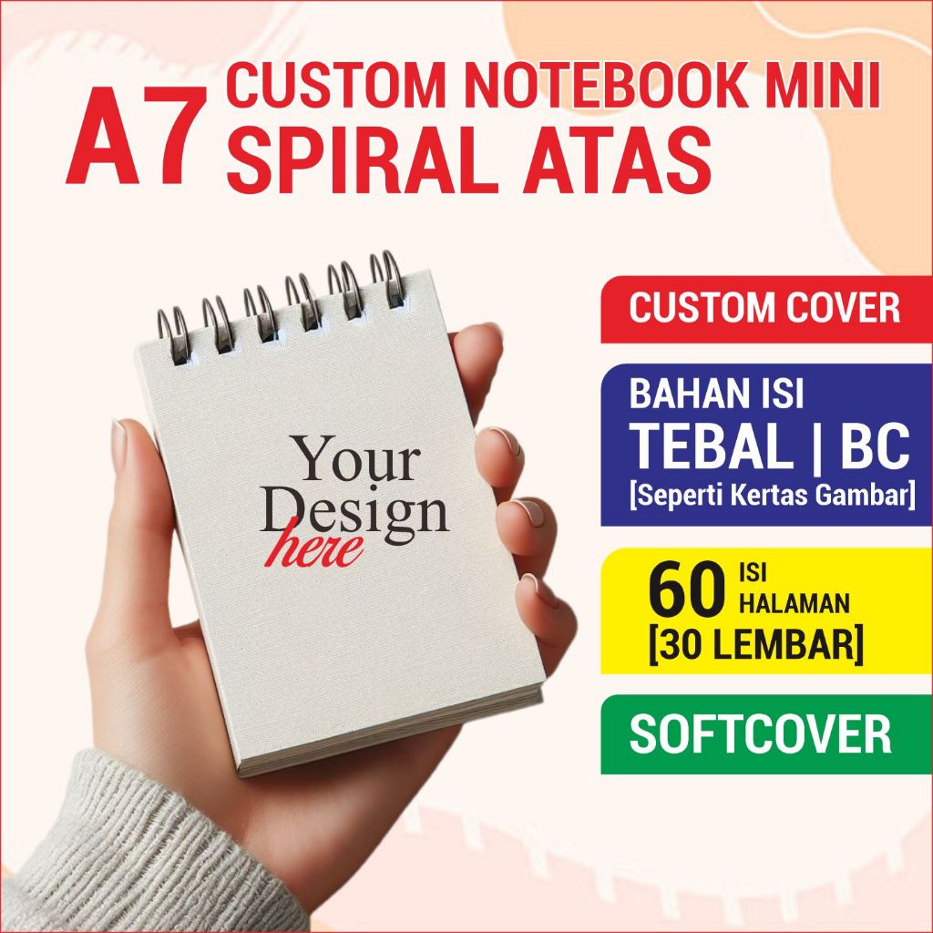 

NOTEBOOK MINI A7 JILID CUSTOM JILID SPIRAL BUKU TULIS MINI A7 BLOCKNOTE CUSTOM A7 CUTE MINI NOTEBOOK NOTEPAD PORTABLE PORTABLE SMALL DIARY BUKU A7 CATATAN RING BUKU CATATAN DIARY KECIL BUKU BINDER HARDCOVER SOFTCOVER ISI 30 LEMBAR | NOTEBOOK GALAKSINOVA