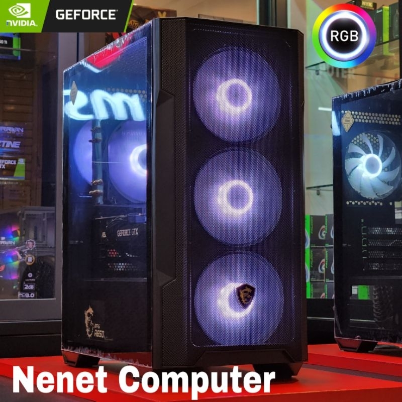 PC Gaming Intel Core i7 10700f | RTX 4060 Ti 8GB | 16GB | NVMe | Rakitan PC