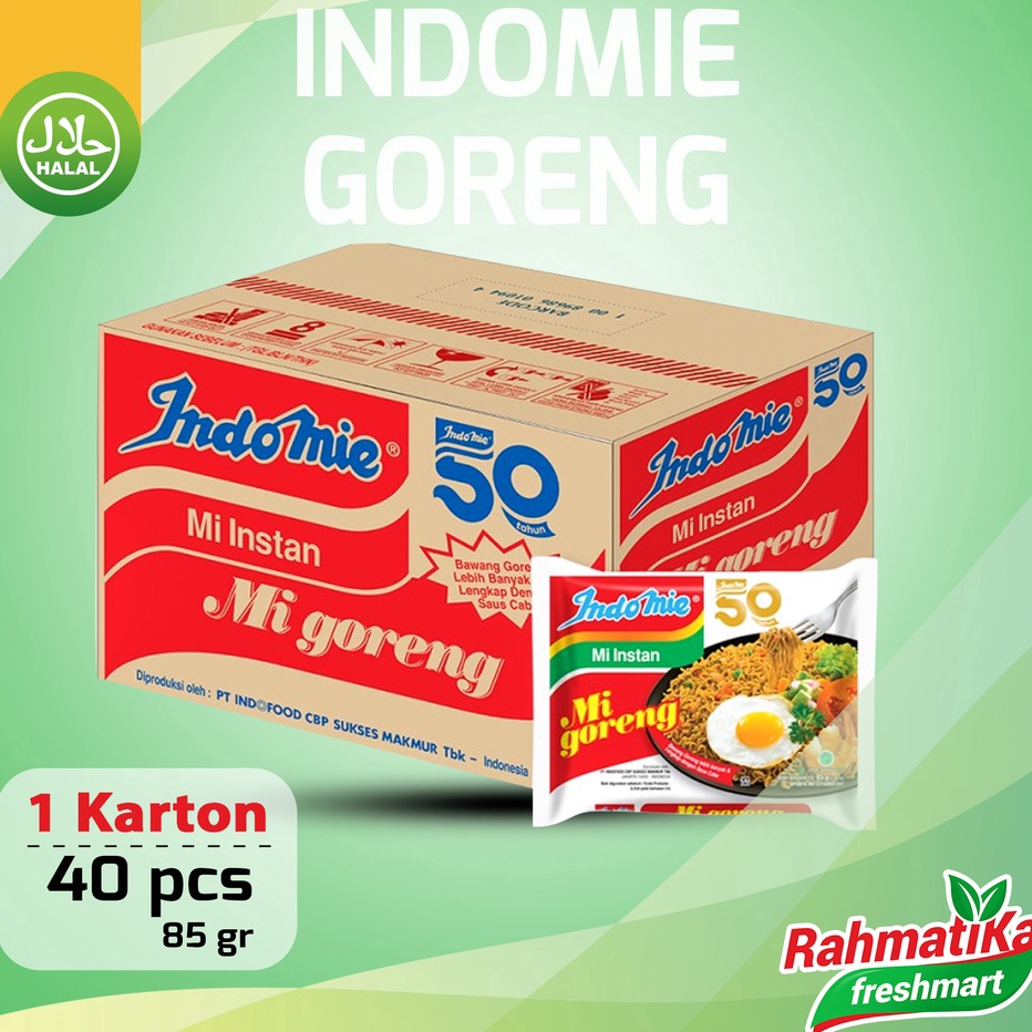 

Penjualan TerbaikCOD Indomie Goreng 1 DusKarton Isi 4 Pcs