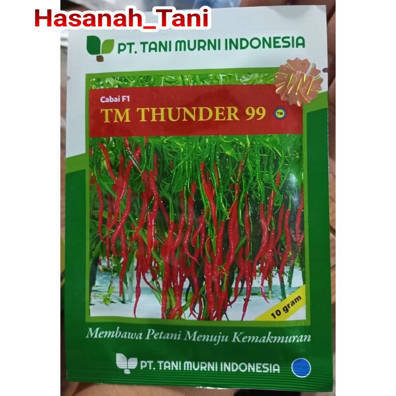 Benih Bibit CABE KERITING TM THUNDER 99 F1 10 gram