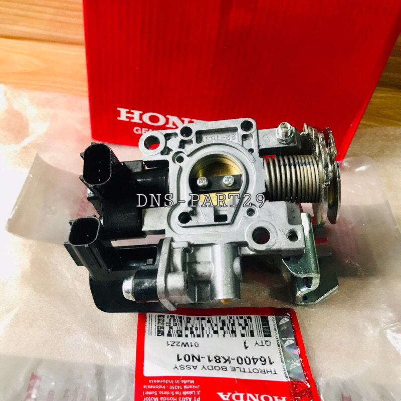 THROTTLE BODY ASSY BEAT ESP SCOOPY ESP BEAT STREET VARIO110 LED 2016-2019 K81