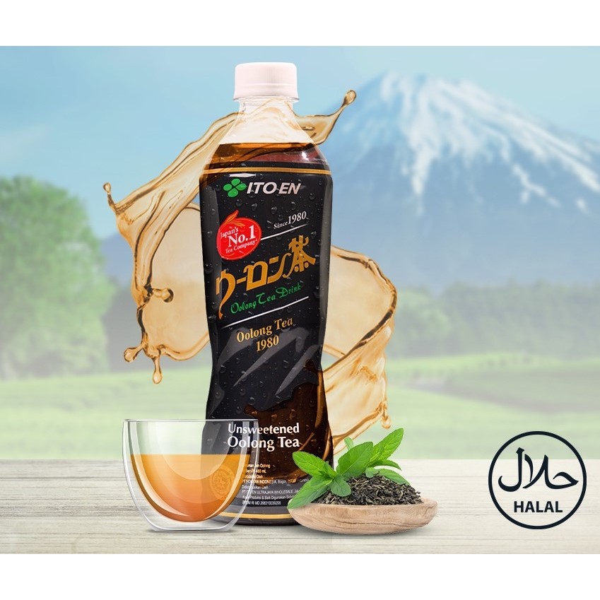 

Itoen Oolong Tea Unsweetened No Sugar 480ml