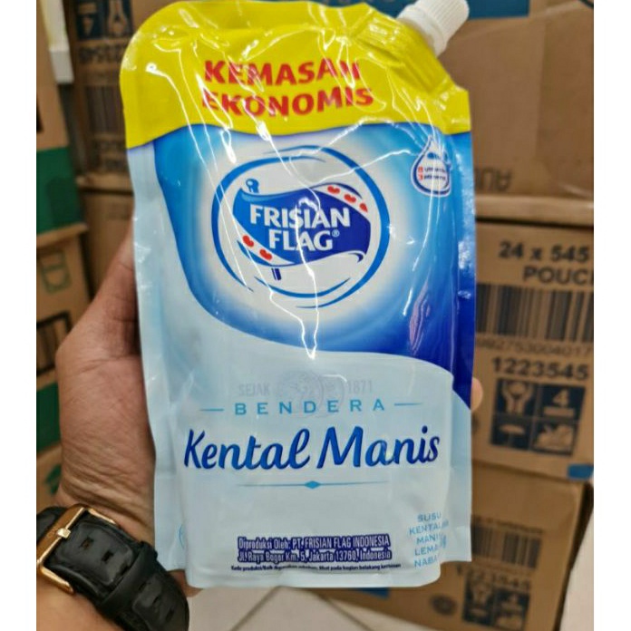 

Penjualan TerbaikCOD Frisian Flag Pouch kental manis 545ML