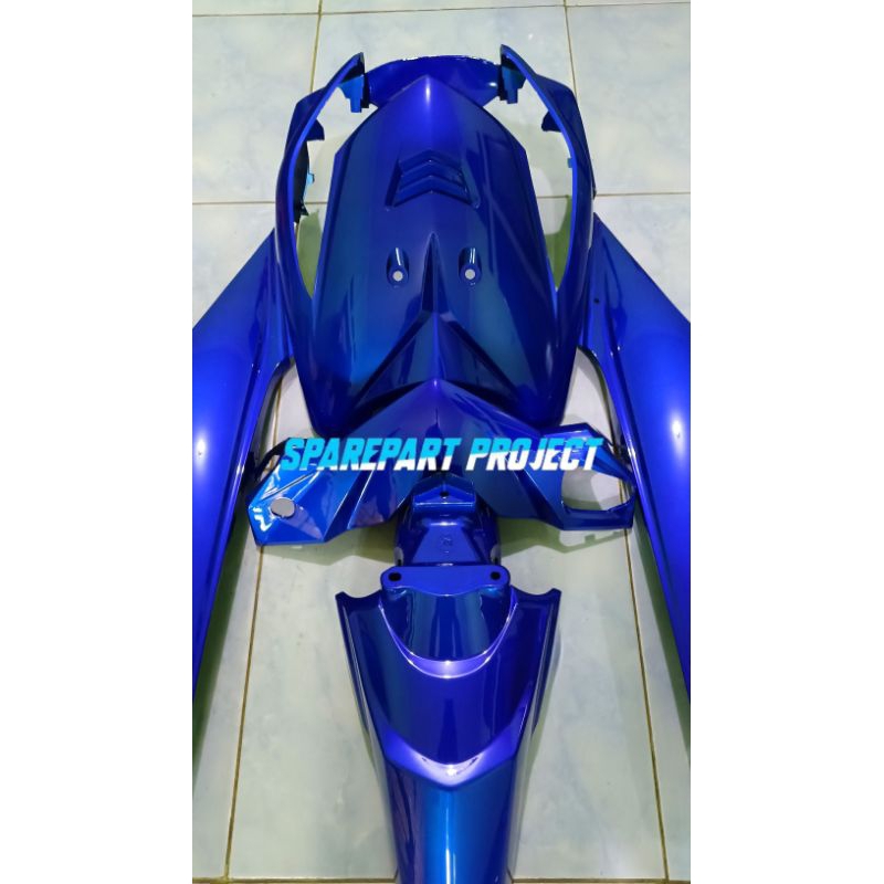 body BEAT KARBU full body halus warna BIRU CANDY