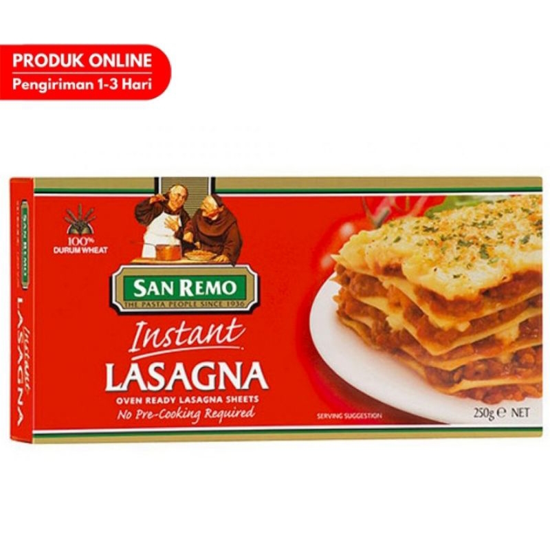 

SAN REMO Instant Lasagna 250 g