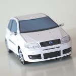 DIY Papercraft Mobil FIAT Punto HGT 04
