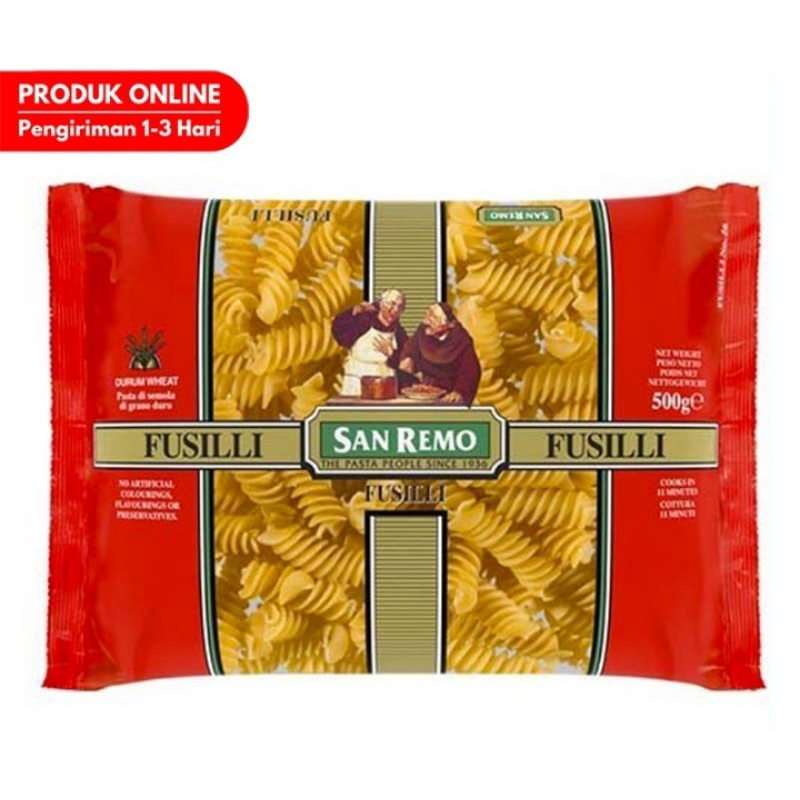 

SAN REMO Pasta Fusilli 500 g