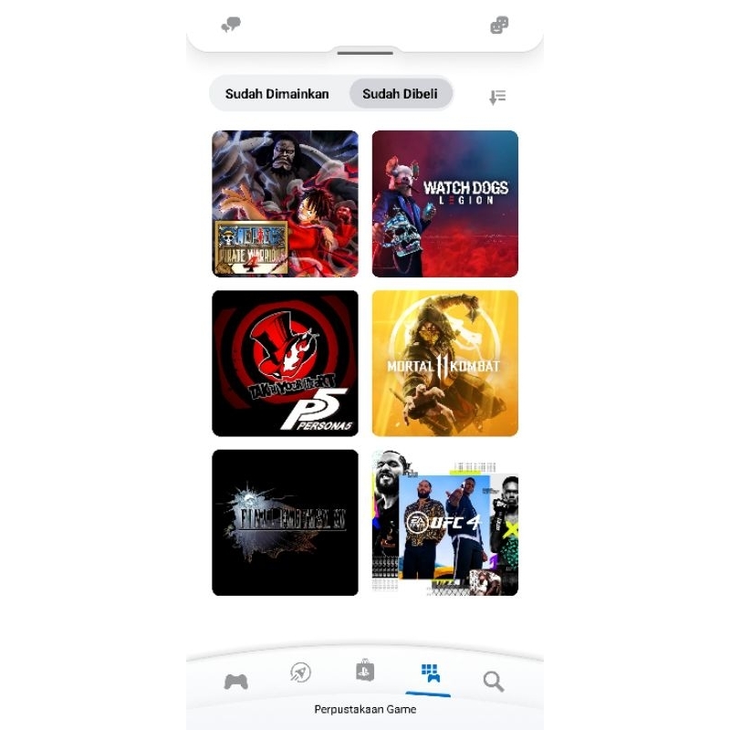 ps4 akun Game list:- one piece pirates 4 deluxe edition- wd legion standard- persona 5 standar - mor